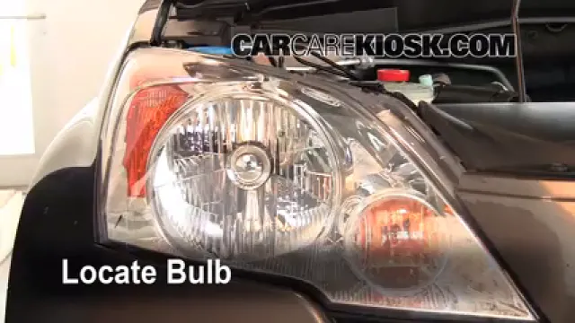2009 Honda CR-V EX-L 2.4L 4 Cyl. Éclairage Feux de croisement (remplacer l'ampoule)